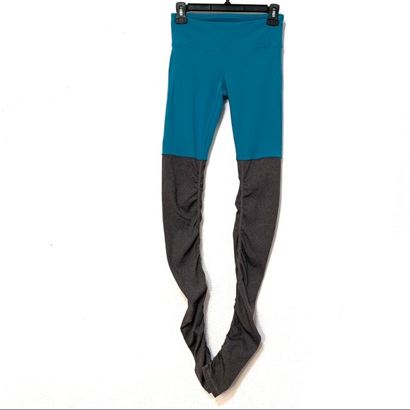 ALO Yoga Pants - alo yoga goddess legging dark turquoise gray B328